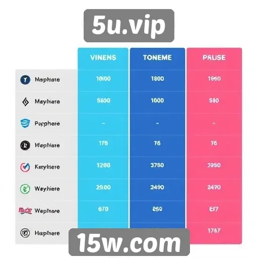 Comparação entre 5u.vip e concorrentes do setor