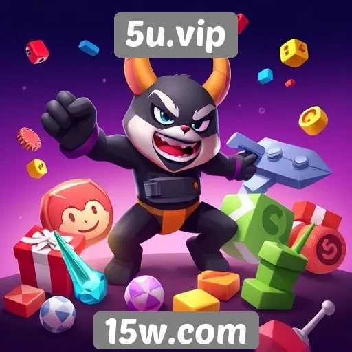 Variedade de jogos disponíveis no 5u.vip
